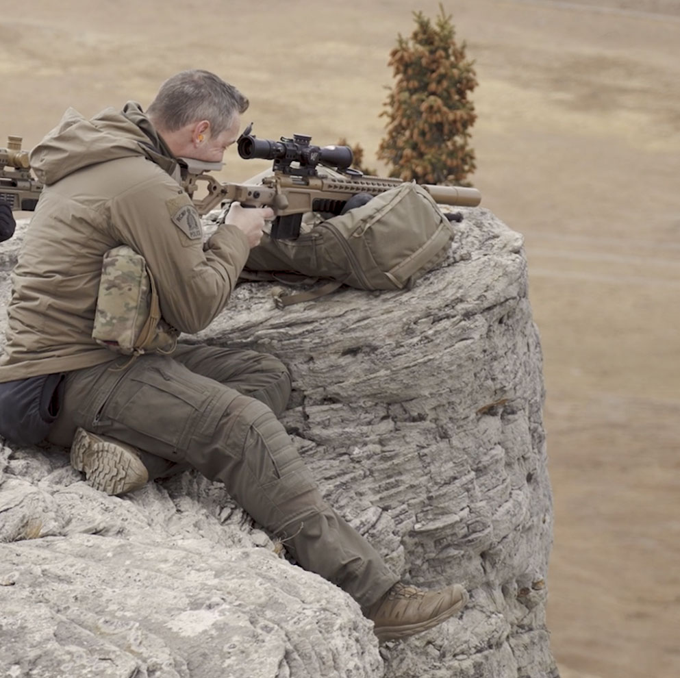 Precision marksman system in field configuration